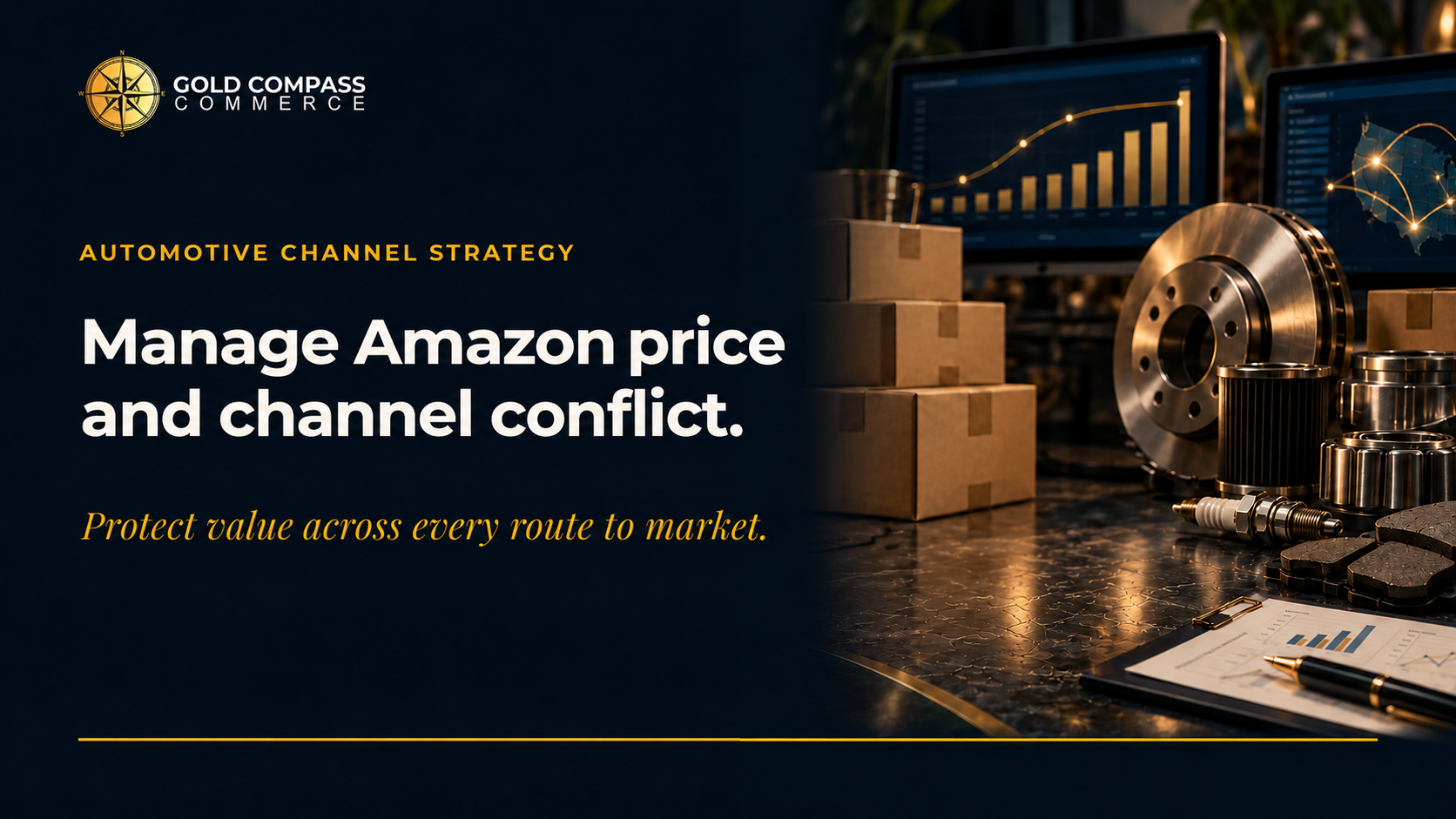 Gold Compass Commerce insight on managing amazon price and channel conflict in automotive aftermarket