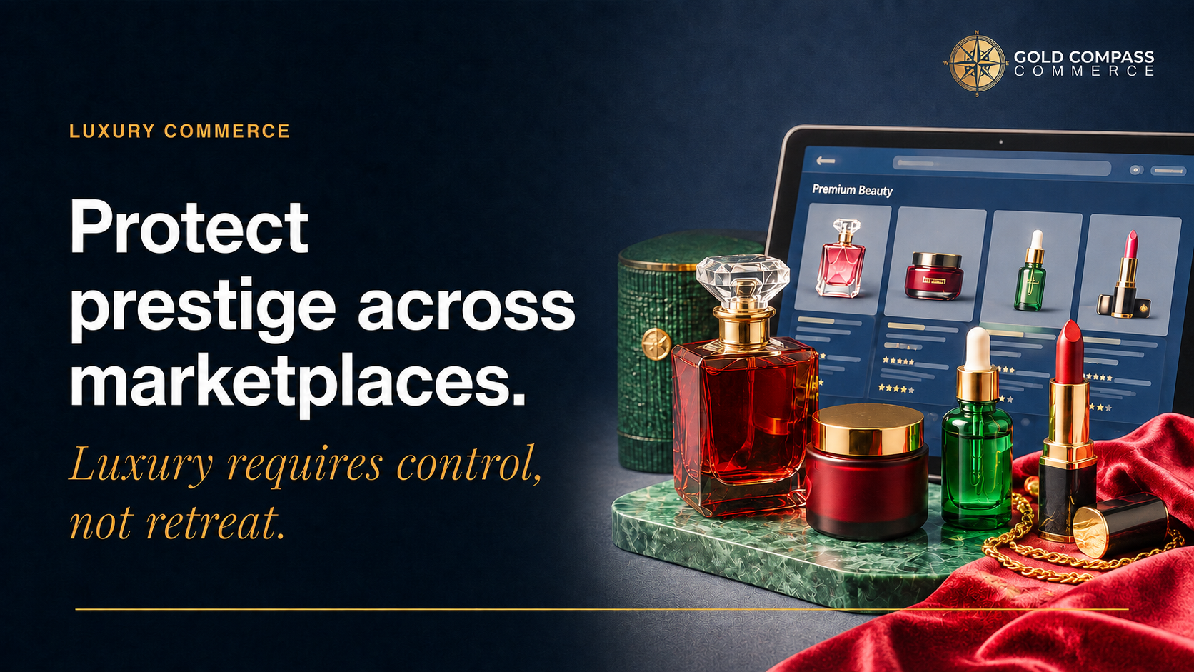 Gold Compass Commerce insight on protecting prestige across marketplaces