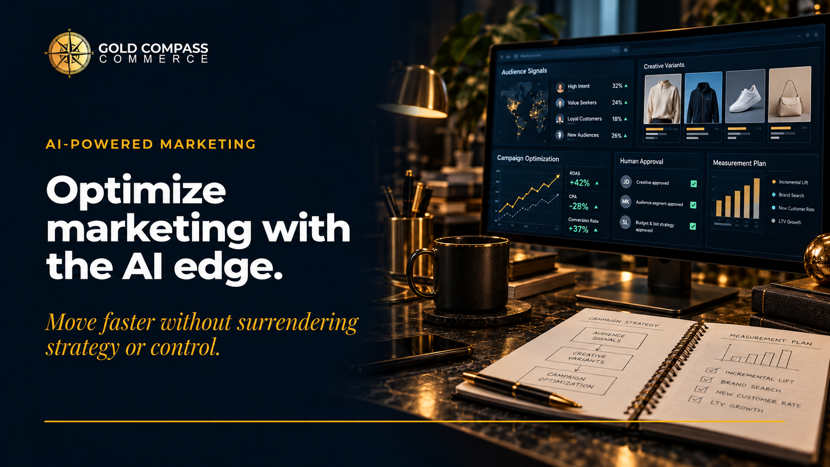 Gold Compass Commerce insight on optimizing Marketing With the AI Edge