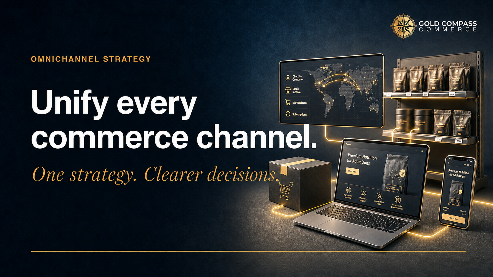 Gold Compass Commerce insight on unifying every commerce channel